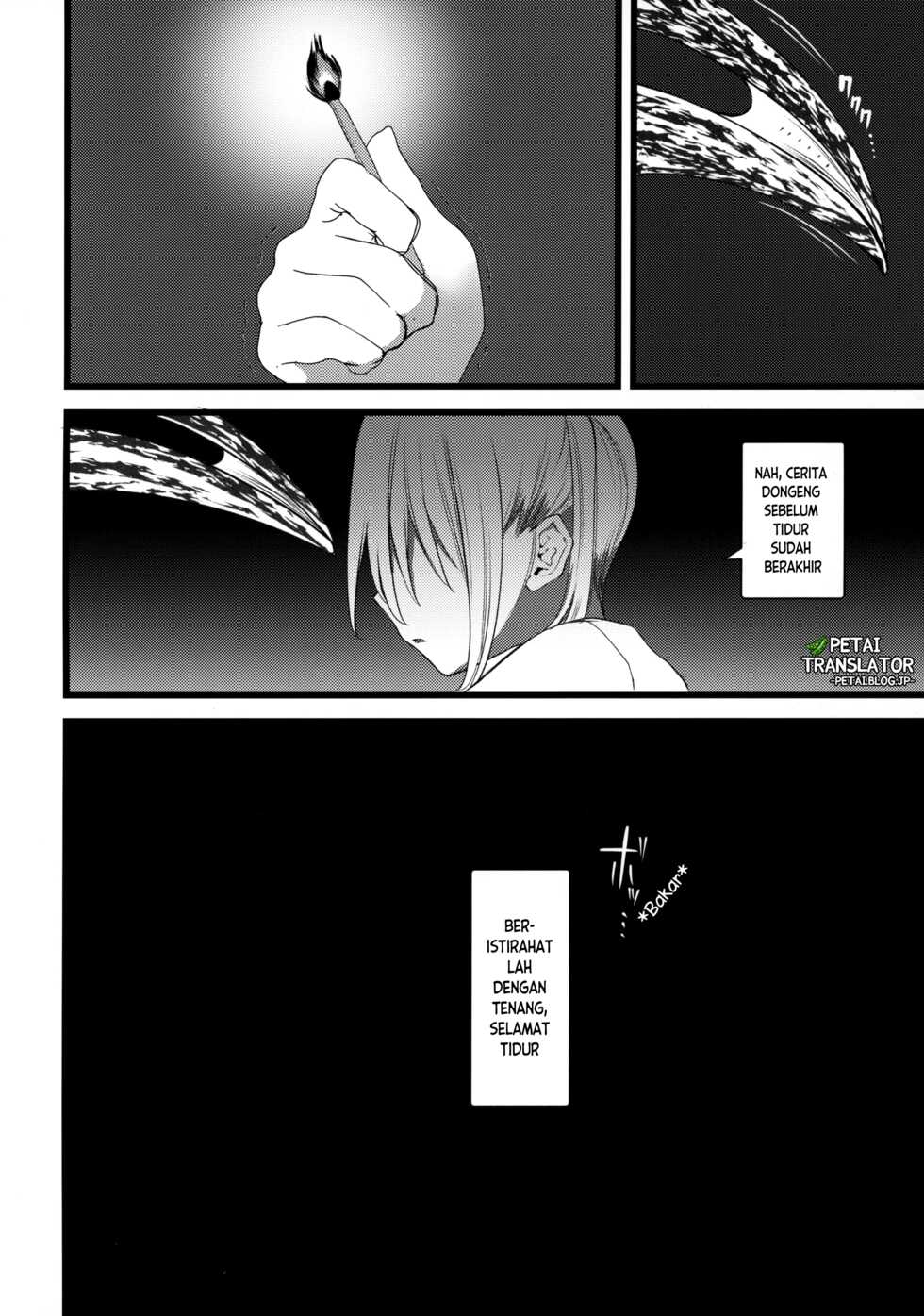 (COMITIA128) [111 Touban (1-gou)] Kaisoikkenchou Midori no Yubi Ge [Indonesian] [Petai] - Page 40
