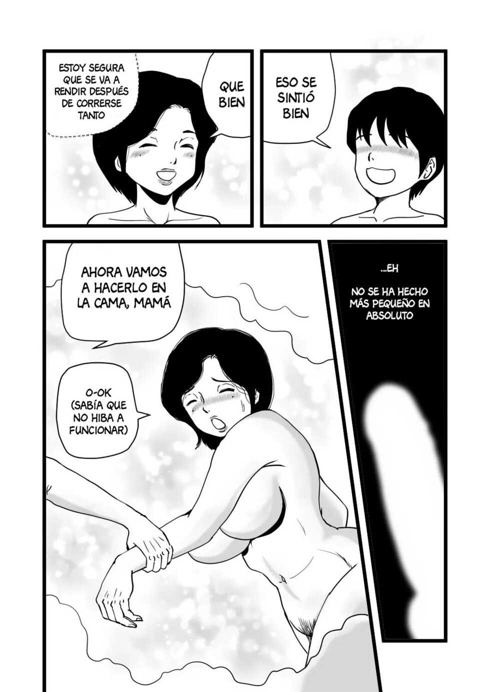 [Momoziri Hustle Dou] Goukaku Iwai wa Mama no Karada [Spanish] - Page 20