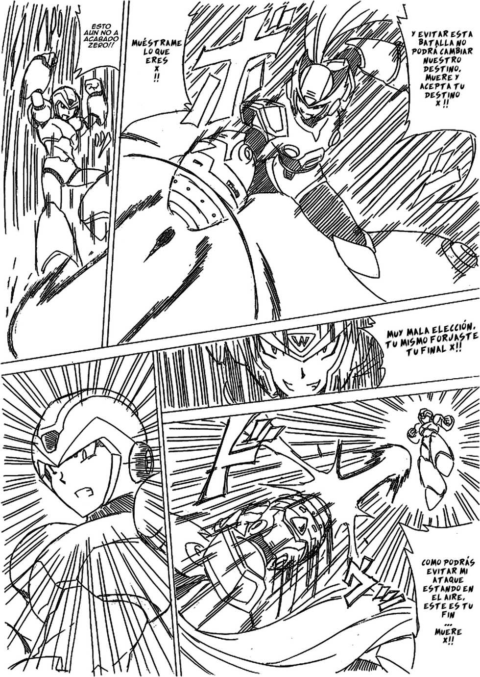 Rockman X - X vs Zero (Spanish) - Page 15