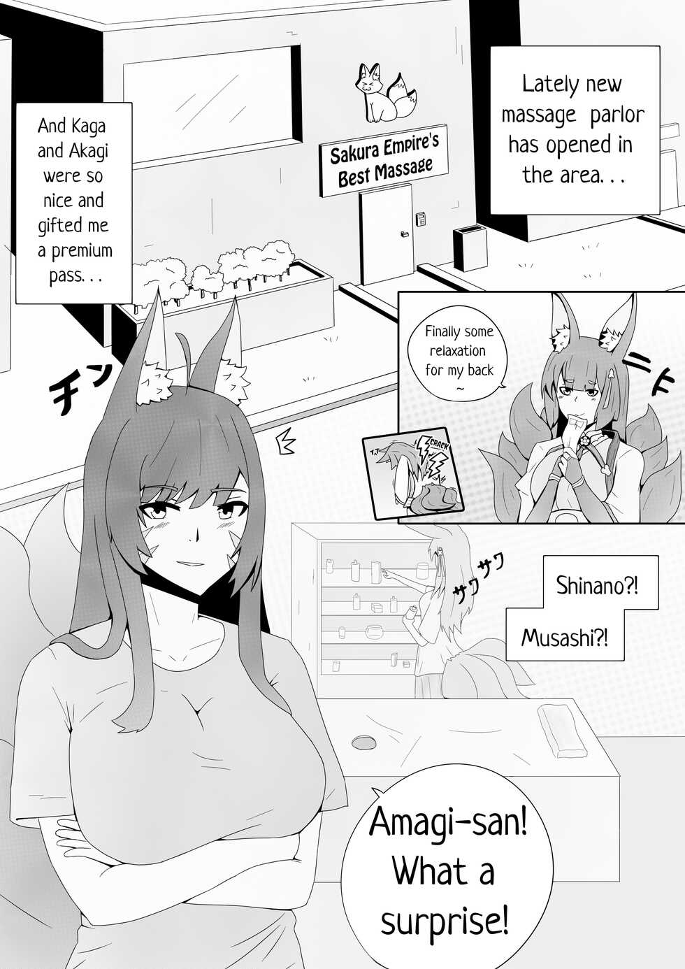 [KNEGLIC PRODUCTIONZ] (AlfonsBallstouchen) Amagi's very special massage (English) - Page 3