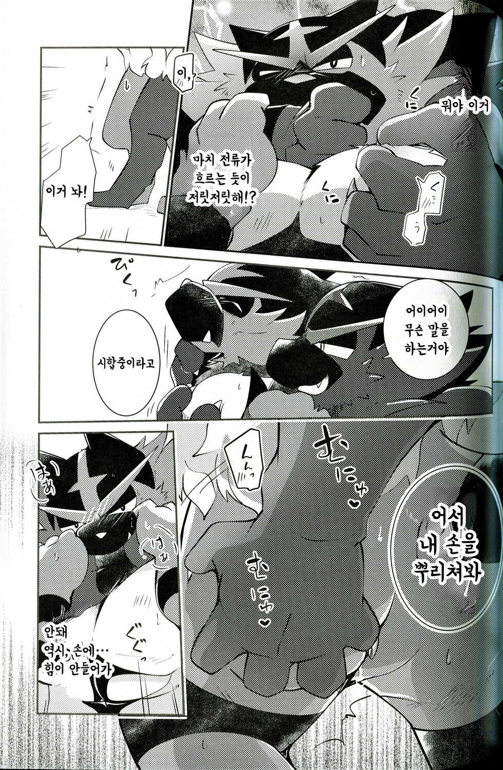 (Kemoket 8) [Kemono no Koshikake (Azuma Minatu)] Tougi-ba no Make Neko | 투기장의 패배자 (Pokémon) [Korean] - Page 23