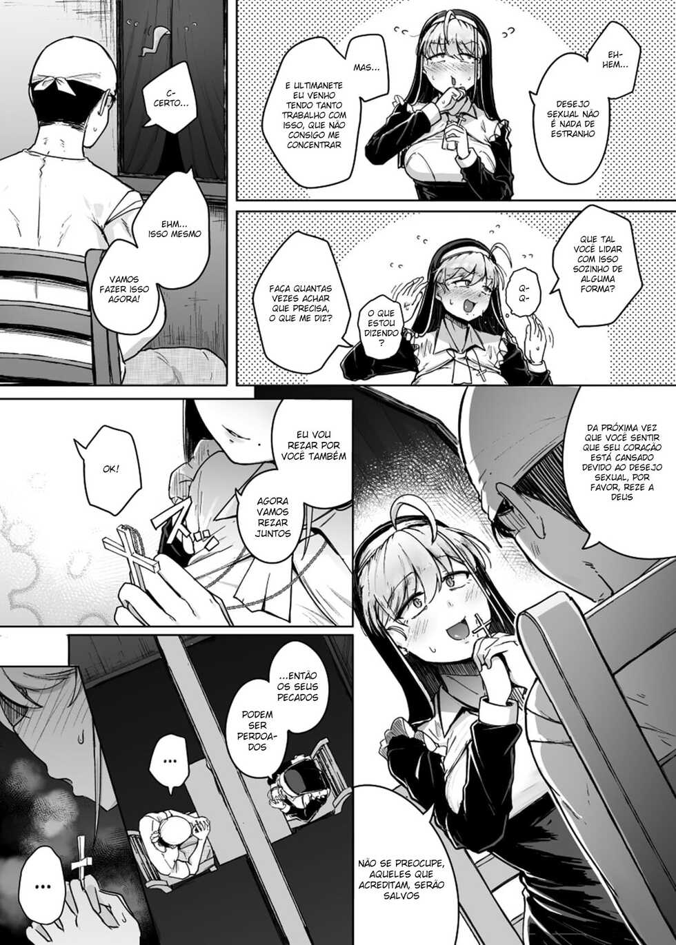[Jikahatsudensho (flanvia)] Zange Ana [Portuguese-BR] [Mundo Hentai] [Digital] - Page 12