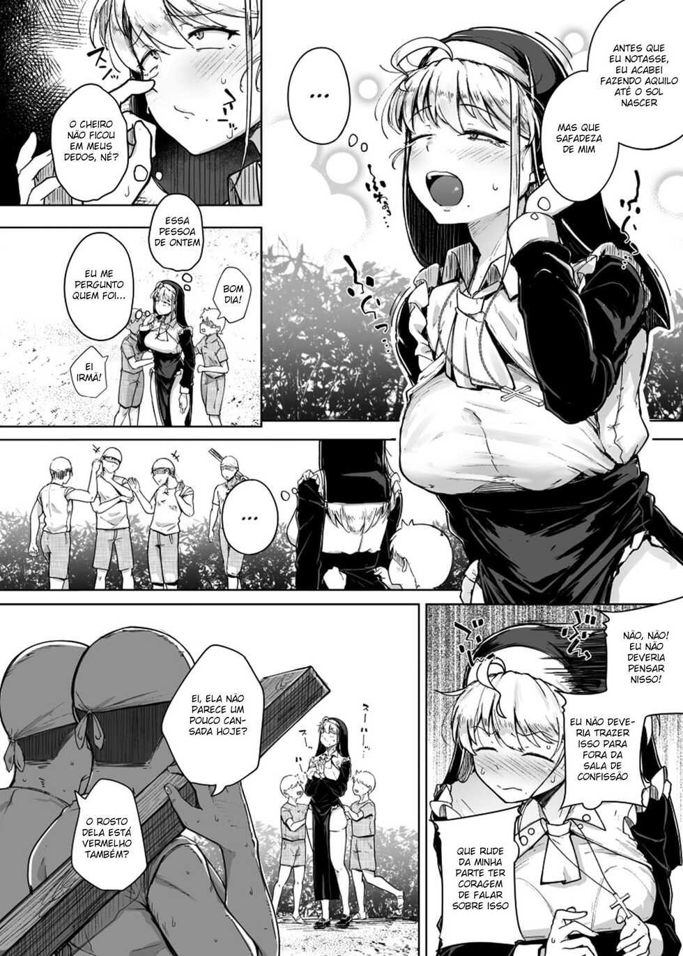 [Jikahatsudensho (flanvia)] Zange Ana [Portuguese-BR] [Mundo Hentai] [Digital] - Page 14