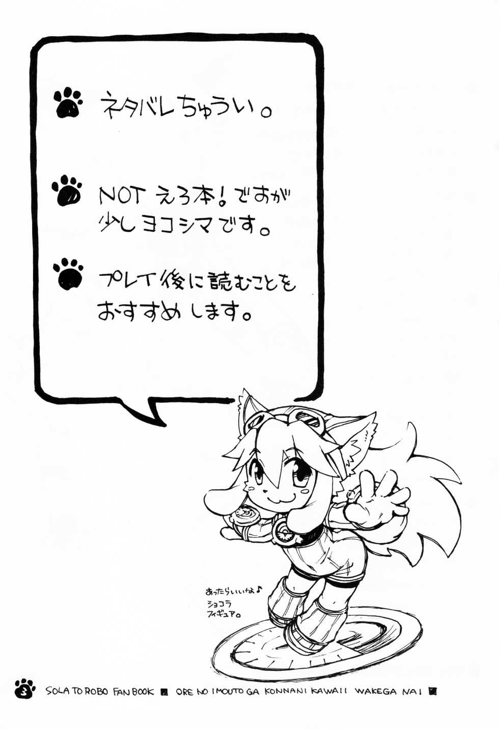 (Fur-st) [KPTM'S (Kurotsuki Kyouto)] Solatorobon. (Solatorobo) - Page 3