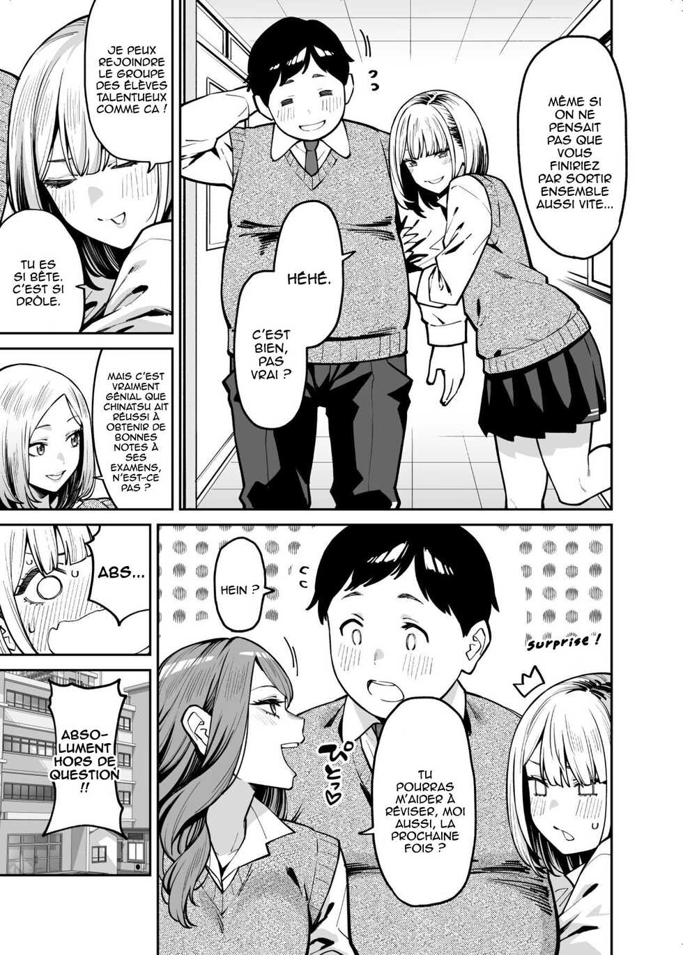 [Uchuusen Shoujigou (Shouji Nigou)] Gal wa Pocchari ni Koi o Suru | Une Gyaru tombe amoureuse d'un potelé [French] [Maho-Firuta] - Page 38