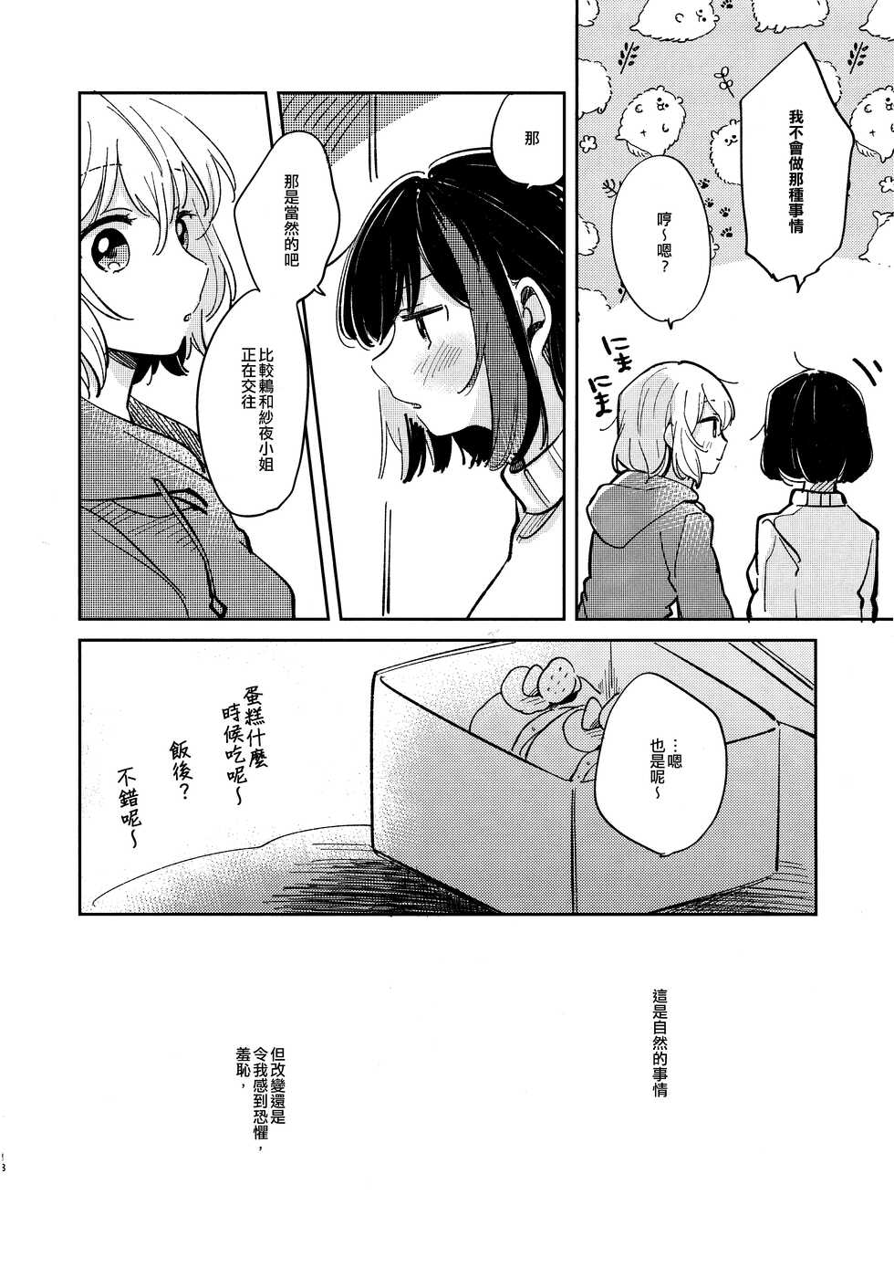 (CIRCLE Space Meeting 1st) [Zawameki Jambo (Zawameki)] Nidome no Retsujou | 第二次的情慾 (BanG Dream!) [Chinese] [EZR個人漢化] - Page 17