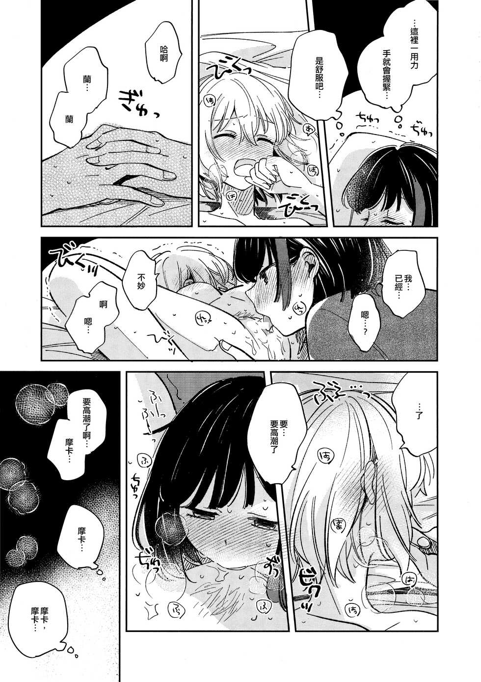 (CIRCLE Space Meeting 1st) [Zawameki Jambo (Zawameki)] Nidome no Retsujou | 第二次的情慾 (BanG Dream!) [Chinese] [EZR個人漢化] - Page 28