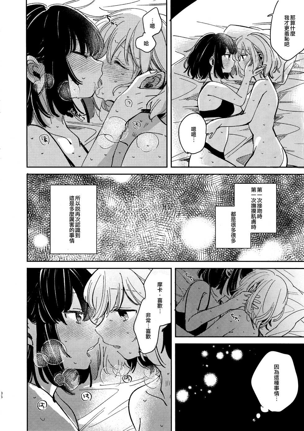 (CIRCLE Space Meeting 1st) [Zawameki Jambo (Zawameki)] Nidome no Retsujou | 第二次的情慾 (BanG Dream!) [Chinese] [EZR個人漢化] - Page 35