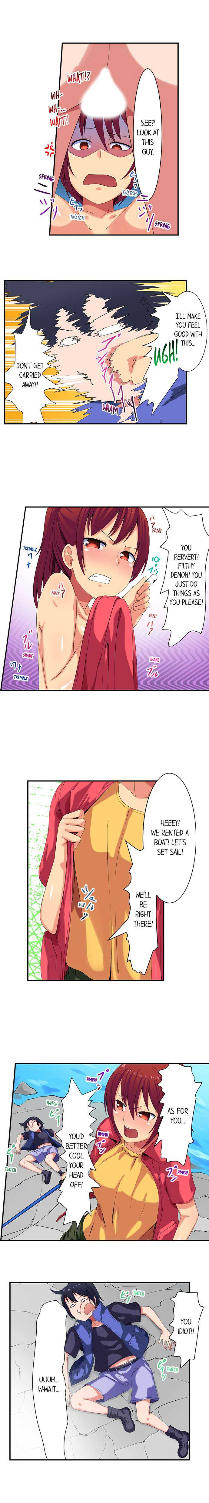 [Meria] Boob Slip! ~ Accidentally Fished Her Bra ~ (Complete) [English] - Page 23