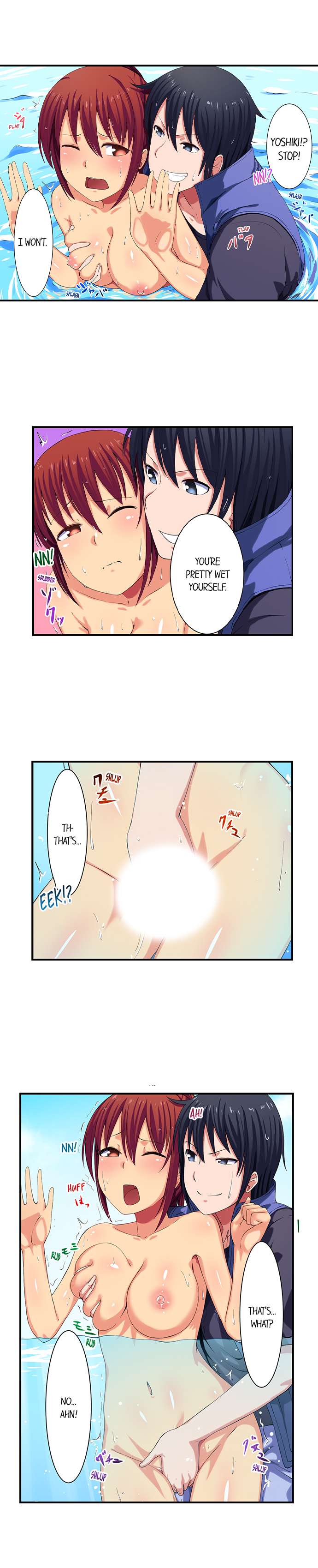 [Meria] Boob Slip! ~ Accidentally Fished Her Bra ~ (Complete) [English] - Page 33