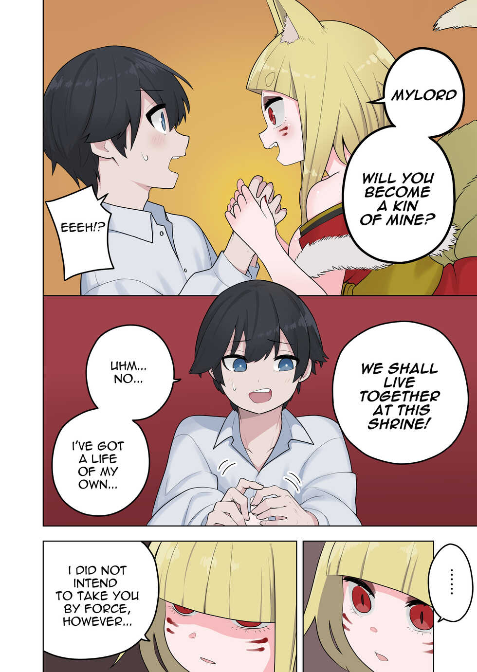 [Amuai Okashi Seisakusho (Ahoge Kinoko)] Inran Kitsune Musume no Kamikakushi [English] [Quatloco] - Page 8