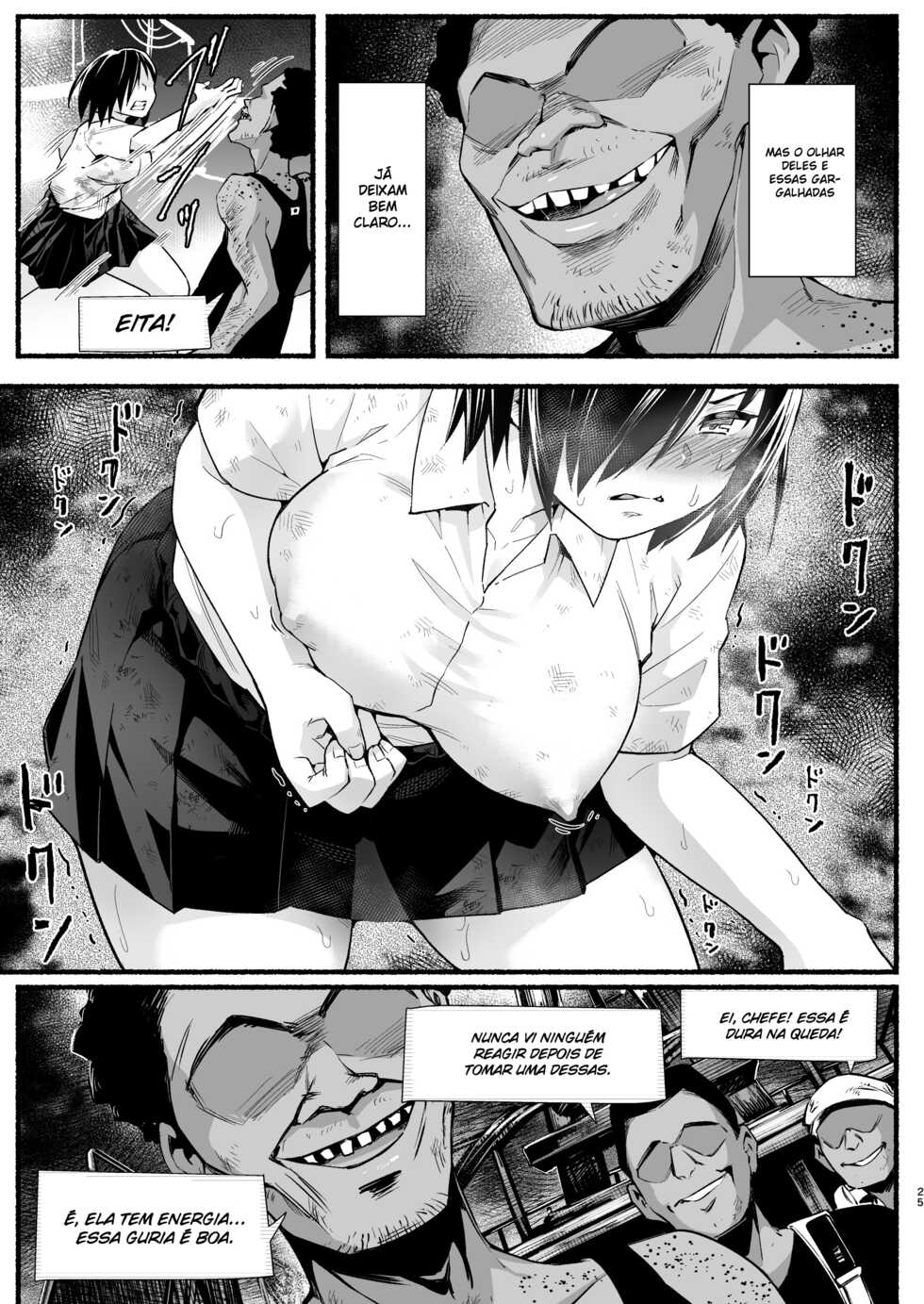[OTOREKO (Toilet Komoru)] Mujintou Kimeseku Kairaku Ochi... Nai JK! Choroi yo Yoshimura-san! 5 [Portuguese-BR] - Page 23