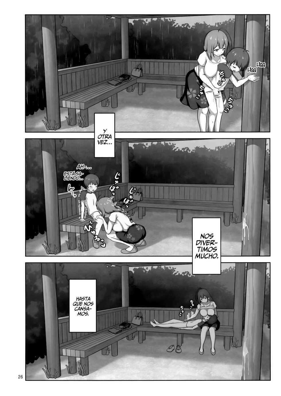 (C100) [Kazumiya (Arisu Kazumi)] Chiyuki Onee-san ga Yasashiku Shiboritocchau Hon | Chiyuki Onee-san gentilmente me Exprime (THE iDOLM@STER: Shiny Colors) [Spanish] [Bokugen Boys] - Page 25