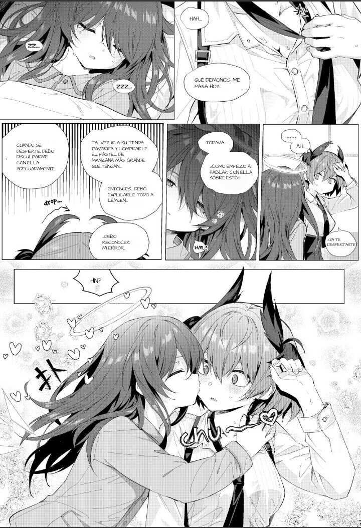 [kataokasan] FiammettaxExusiai short story (Arknights) [Spanish] [Sukiumi] - Page 11