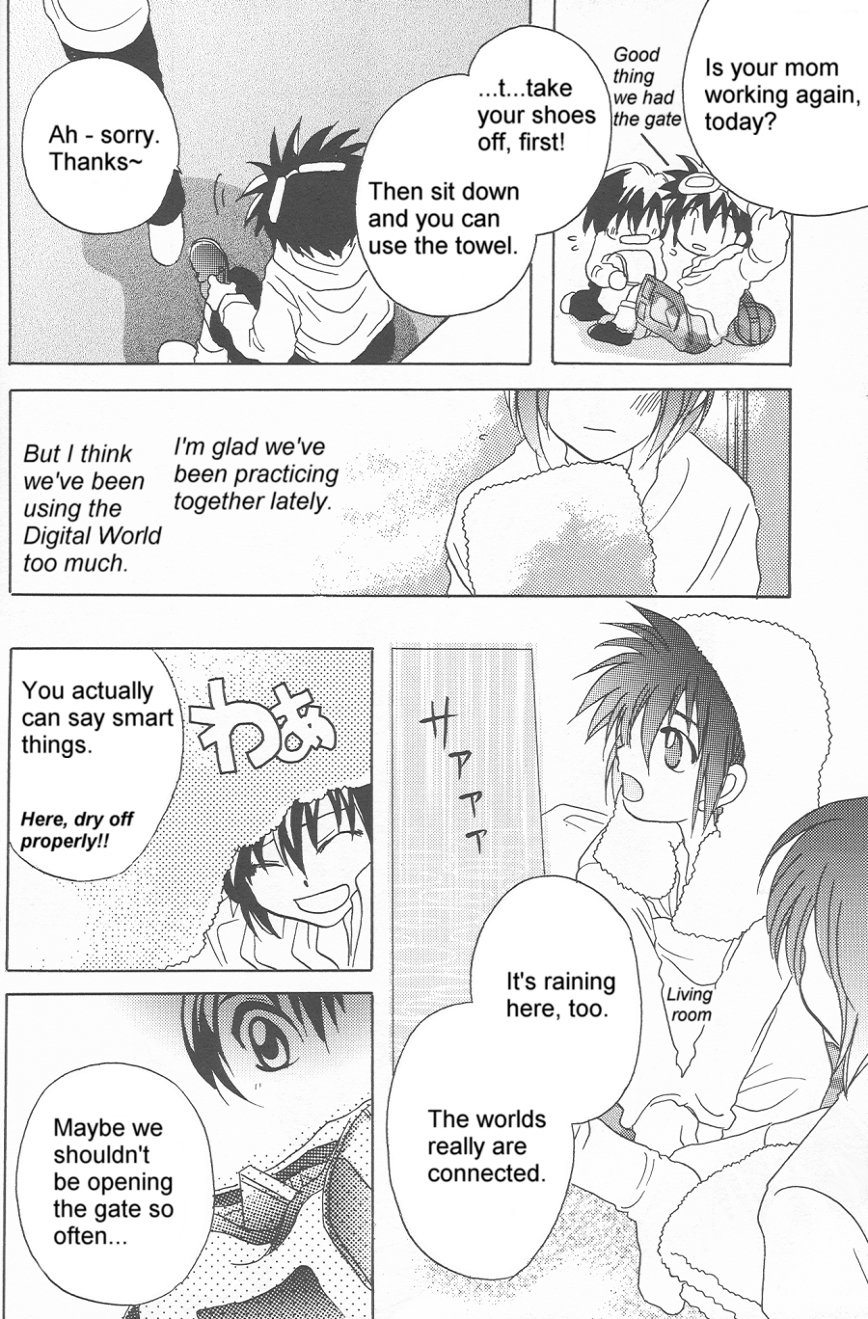 (SUPER 10) [Kerorian (Inaba Shino)] Heartless Red (Digimon Adventure 02) [English] - Page 9