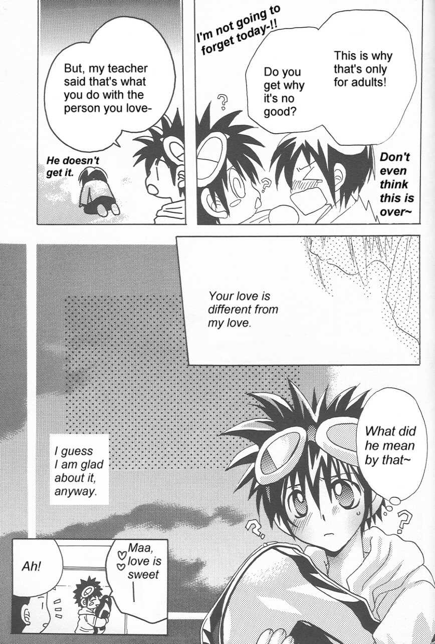 (SUPER 10) [Kerorian (Inaba Shino)] Heartless Red (Digimon Adventure 02) [English] - Page 22