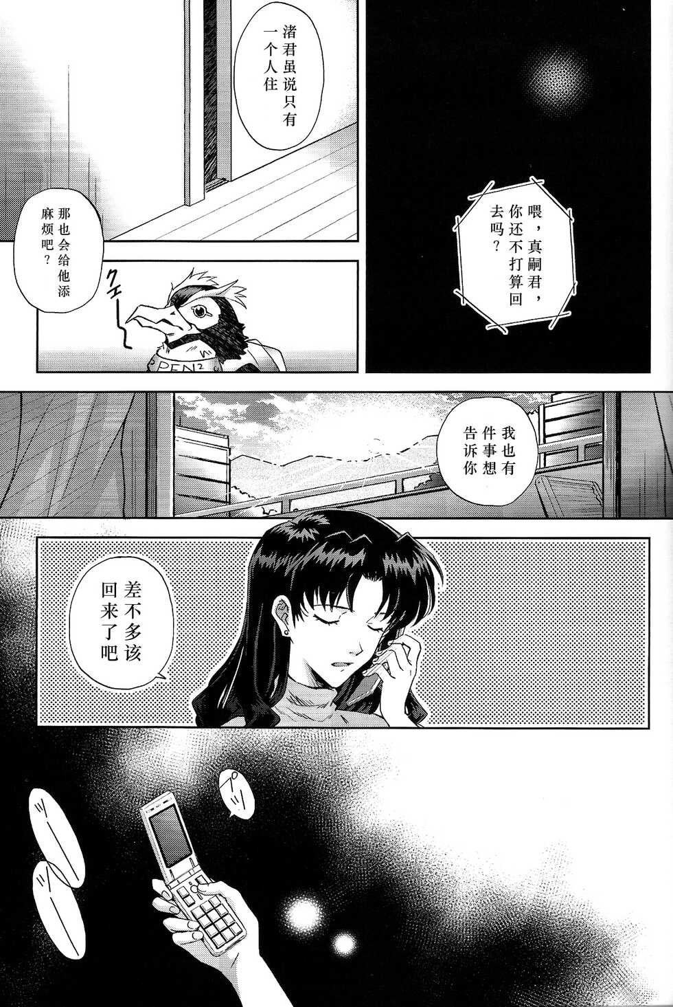 (Kimi to no Rendan 6) [Getsumen-Spiral (Mayama Satori)] Kin no Eda, Kiniro no Tori 3 | 金枝，金色的鸟 3 (Neon Genesis Evangelion) [Chinese] - Page 4