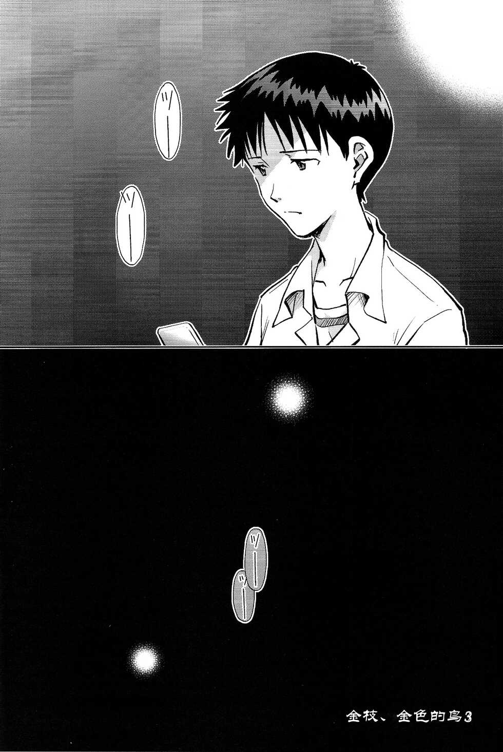 (Kimi to no Rendan 6) [Getsumen-Spiral (Mayama Satori)] Kin no Eda, Kiniro no Tori 3 | 金枝，金色的鸟 3 (Neon Genesis Evangelion) [Chinese] - Page 5