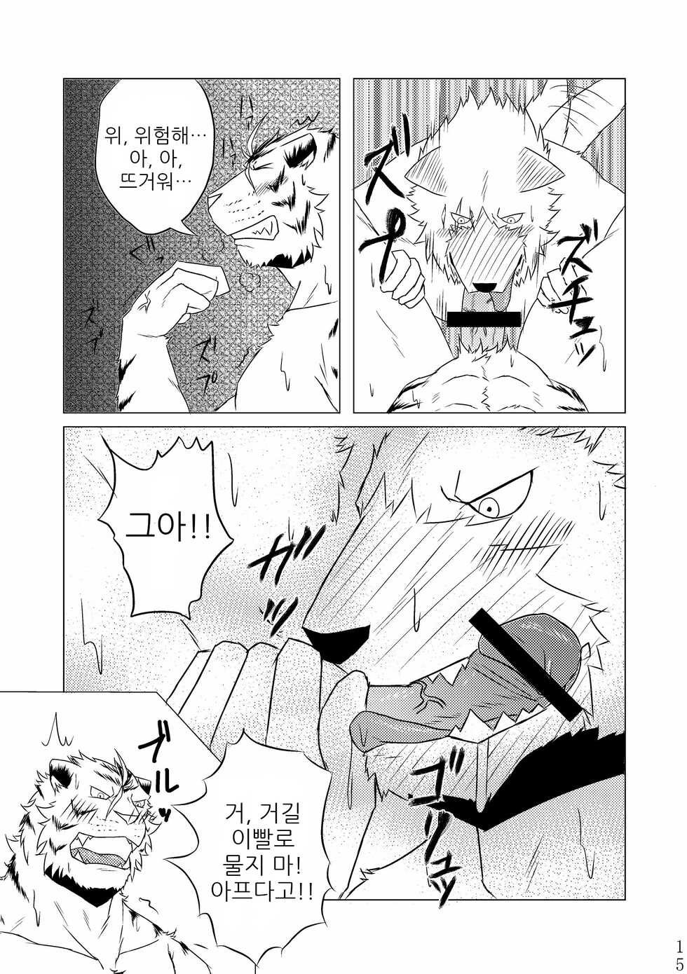 [Origin (Tamura Kazumasa)] Fu x Ryou Koigokoro | 불×량 연심 [Korean] [Digital] - Page 14