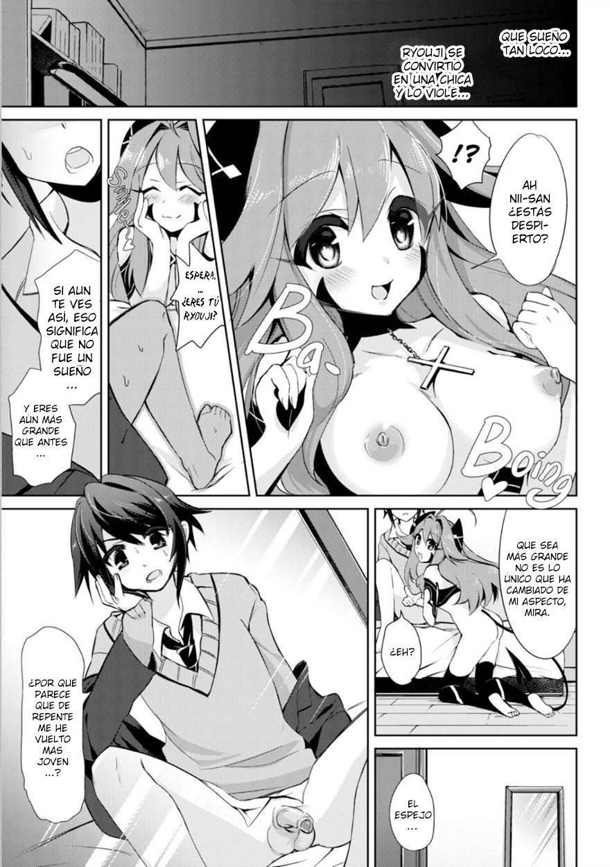 [TSF no F (Kurimoti Tiduru)] Boku wa Succubus? [Spanish] [GenderBender Scans] - Page 14