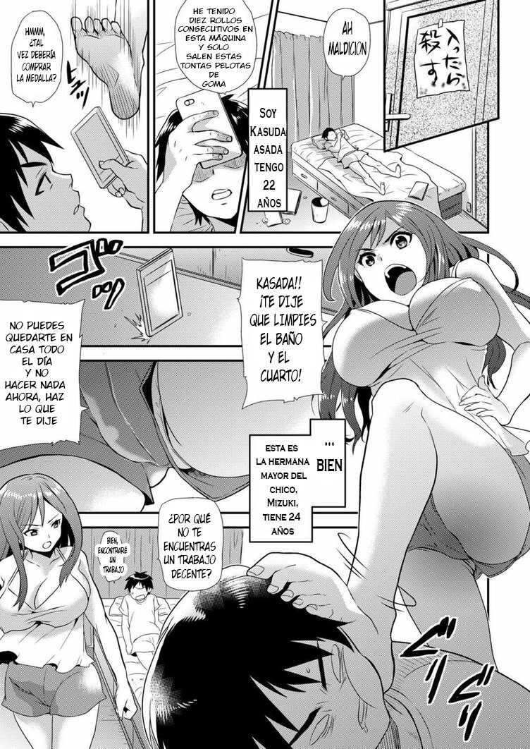[Hira Taira] Maji de Bitch na Ana ~Aneki ga Konna ni Erokatta nante!~ 1 [Spanish] [GenderBender Scans] - Page 2