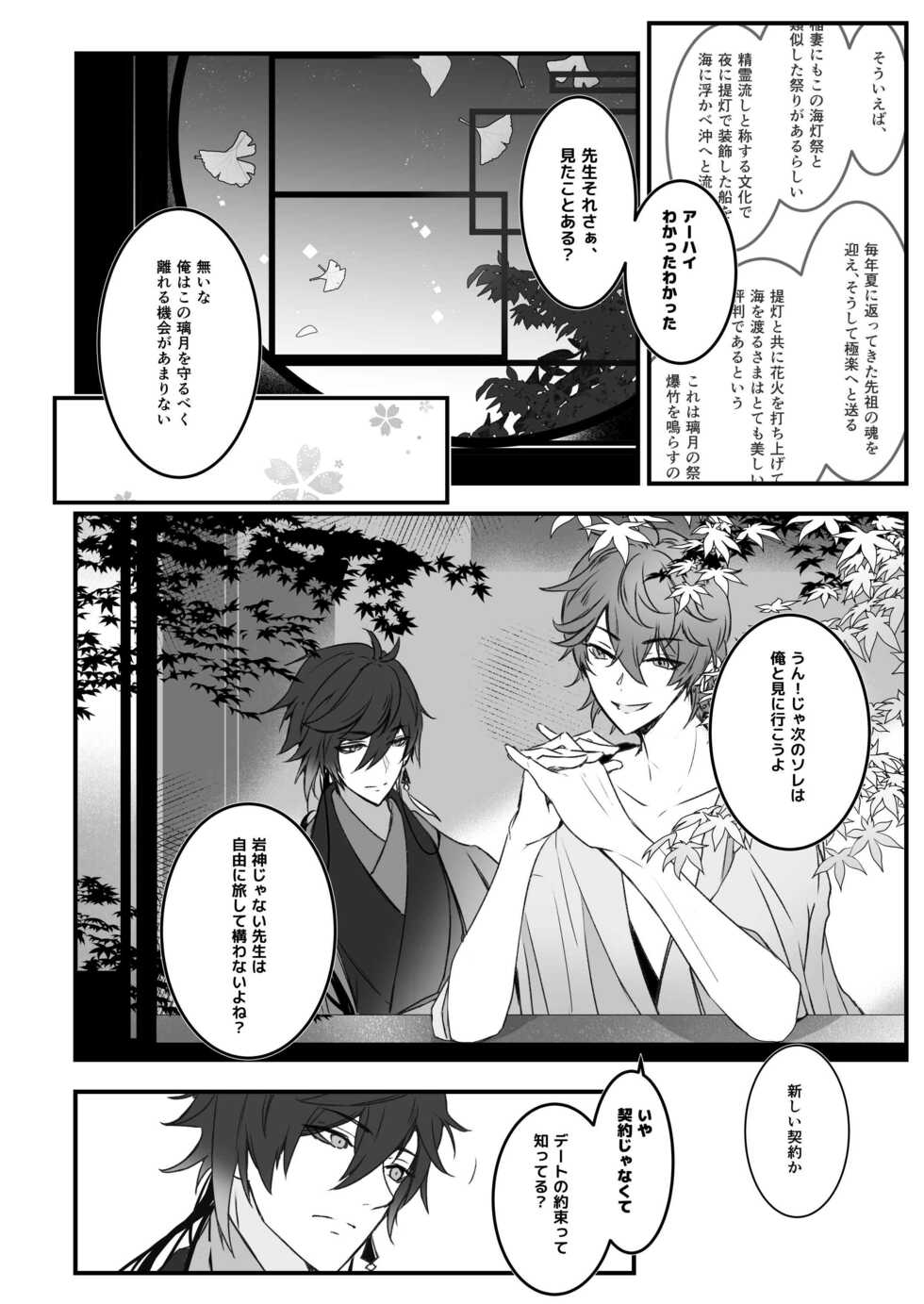 [Black Tea Rabbit (Limeee)] Ten no Kai - Angel's stairs (Genshin Impact) - Page 36