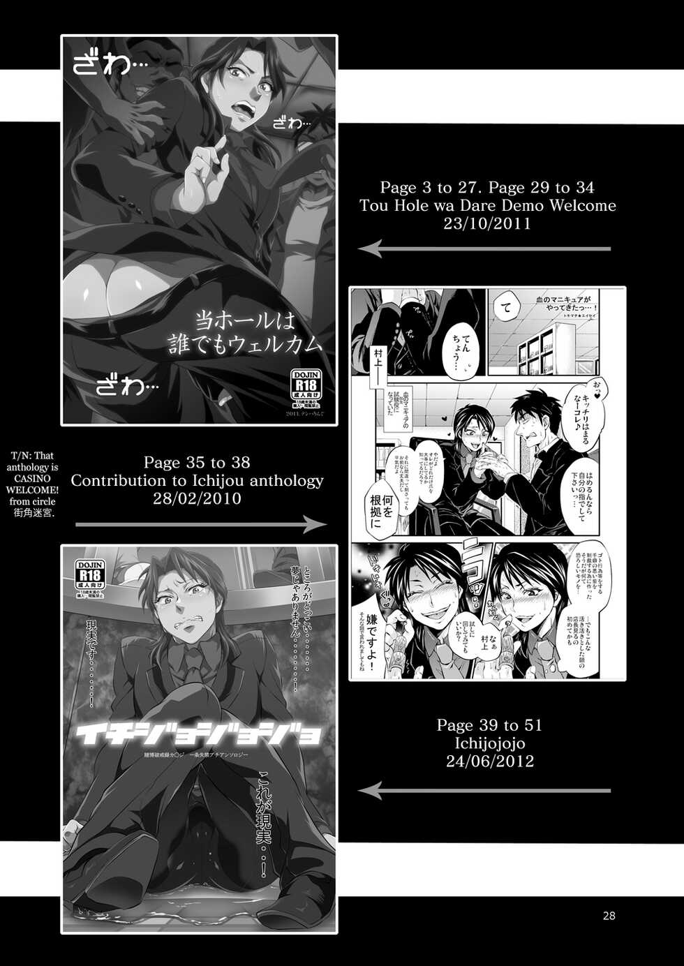 [Temparing (Tokimachi Eisei)] Ichijou Tenchou no Seiheki Kaisuu | Ichijou the Manager's Fetishes & Stamina (Kaiji) [English] [Dreamy Reality] [Digital] - Page 27