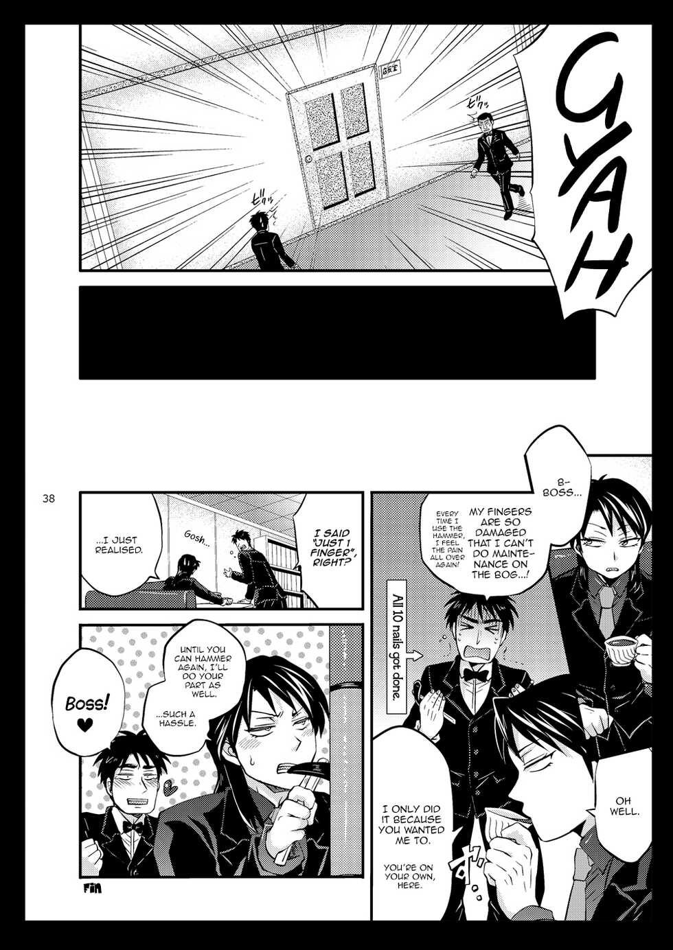 [Temparing (Tokimachi Eisei)] Ichijou Tenchou no Seiheki Kaisuu | Ichijou the Manager's Fetishes & Stamina (Kaiji) [English] [Dreamy Reality] [Digital] - Page 37