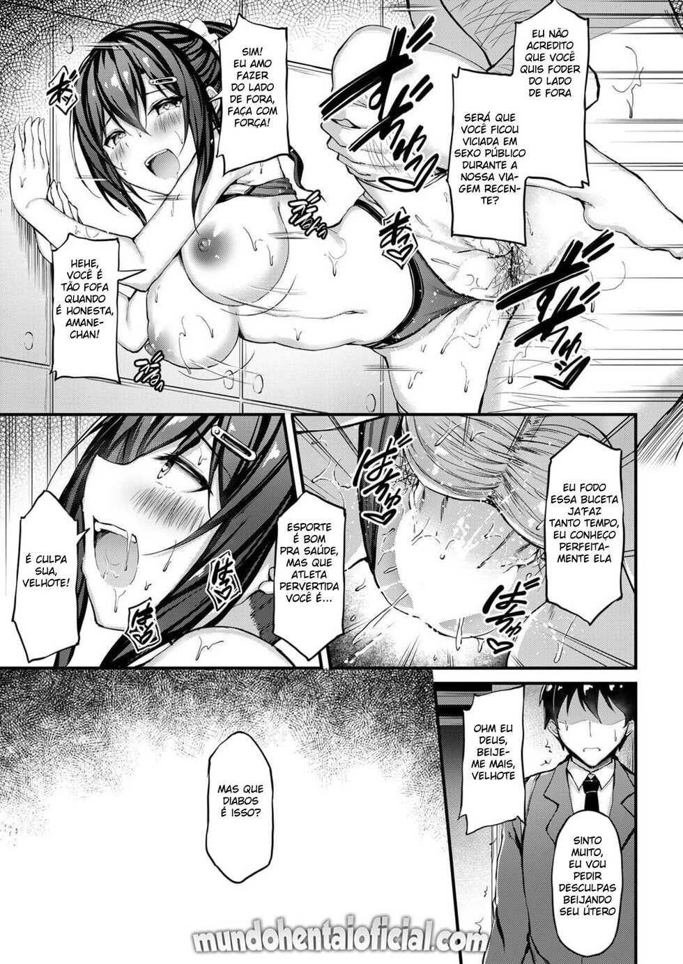 [Mofurentei (Xe)] Kanojo ga Separate o Matou Riyuu -Sakasama no Aiyoku to Uwaki Onsen Ryokou- [Portuguese-BR] [DiegoVPR] [Digital] - Page 23