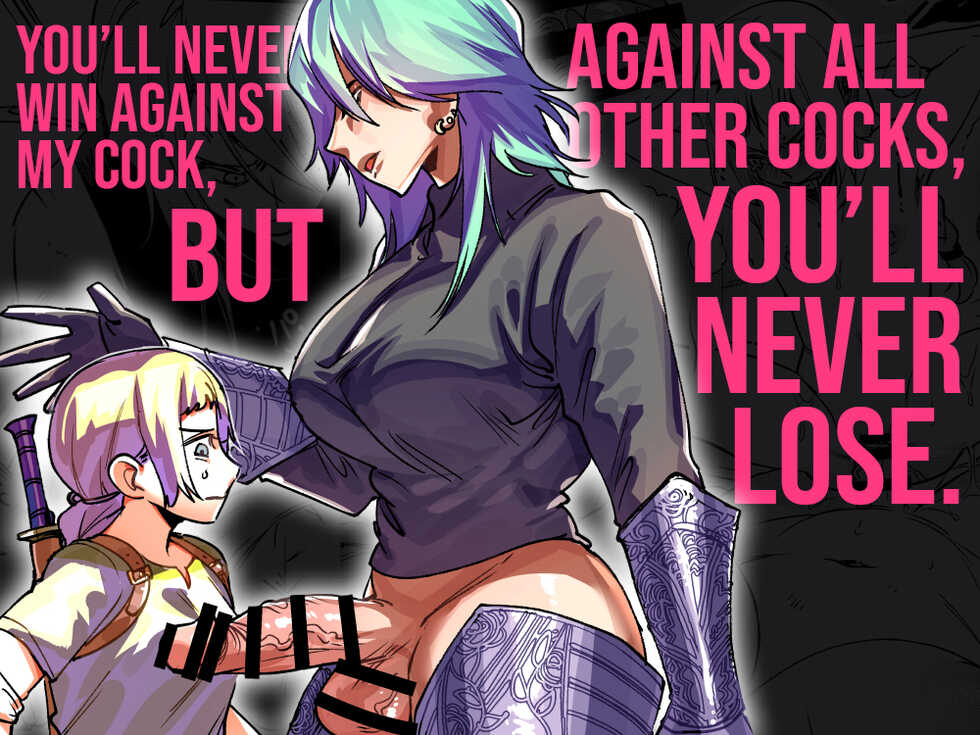 [Tosha Pink (Chimeda)] Omae wa Watashi no Chinpo ni wa Katenai Shikashi Watashi no Chinpo Igai no Subete ni Kateru | You'll Never Win Against My Cock, But Against All Other Cocks, You'll Never Lose. [English] [Mr_Person] - Page 1