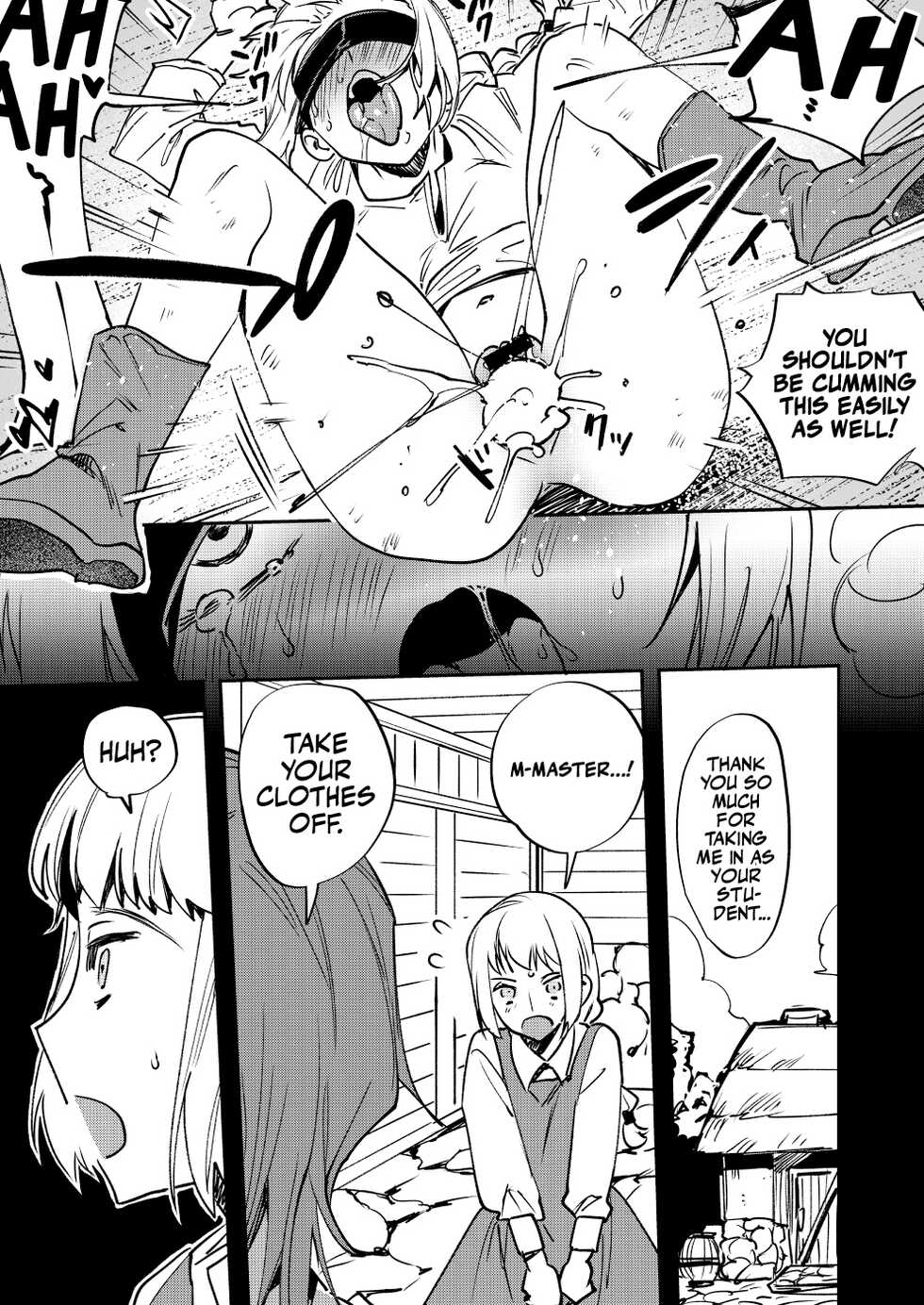 [Tosha Pink (Chimeda)] Omae wa Watashi no Chinpo ni wa Katenai Shikashi Watashi no Chinpo Igai no Subete ni Kateru | You'll Never Win Against My Cock, But Against All Other Cocks, You'll Never Lose. [English] [Mr_Person] - Page 14