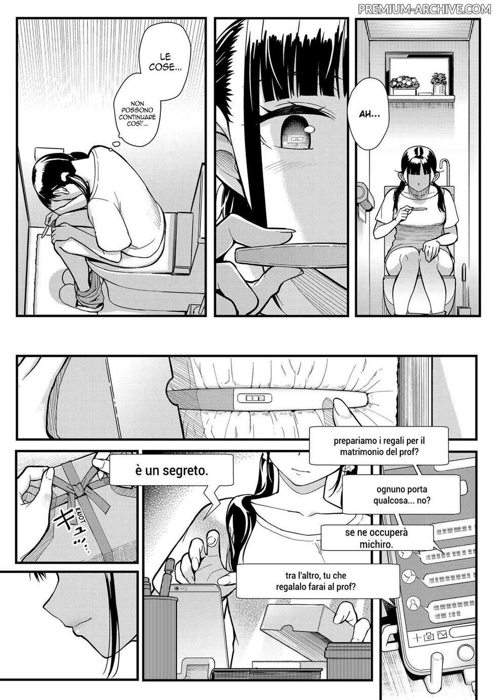 [Matsuka] Juujun x Yokujou ~Furinaite wa Jibun no Kyonyuu Seito~ | Obbedienza e Passione (COMIC Grape Vol. 63) [Italian] - Page 23