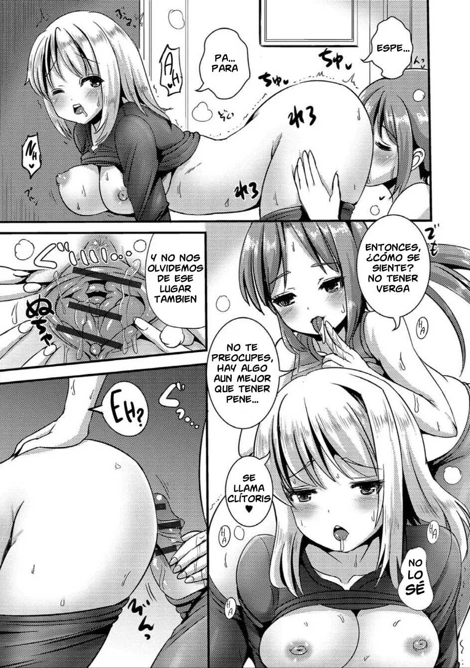 [Marneko] TS Tights (Nyotaika Naburi!!) [Spanish] [GenderBender Scans] [Digital] - Page 11