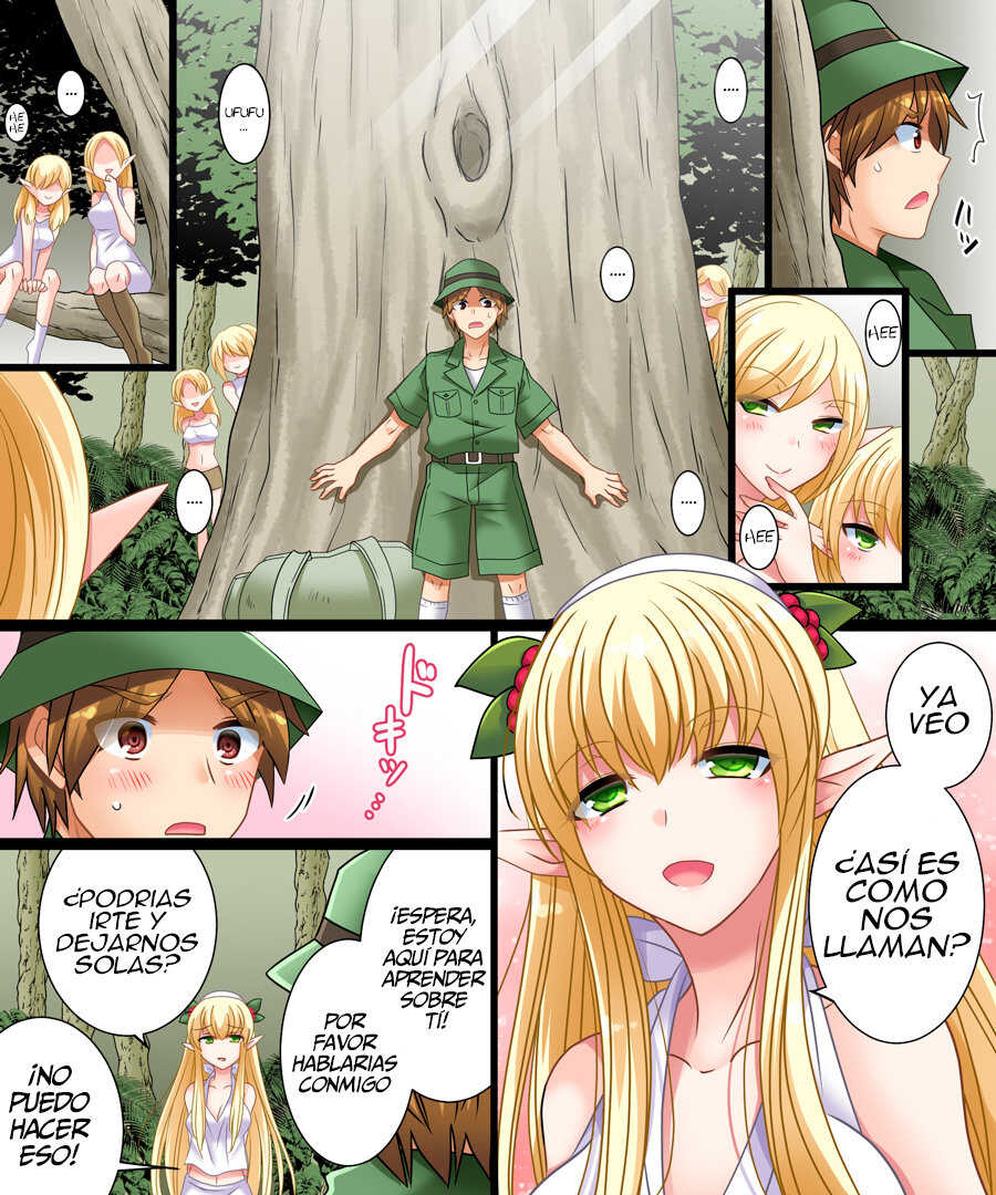 [Amuai Okashi Seisakusho (Shiira Kaeru, Matsuzono)] Soshite Ore mo Nagamimi ni Naru [Spanish] [GenderBender Scans] - Page 6