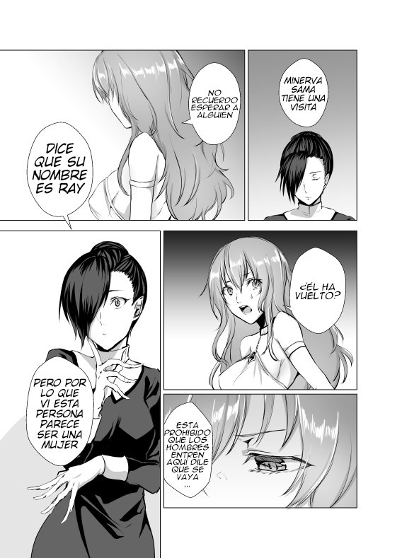 [Yugen no Suda (Mugen no Sudadokei)] Gekkoutou no Yume - Nyotaika Douwa ~Danshi Kinsei no Tou~ [Spanish] [GenderBender Scans] - Page 12