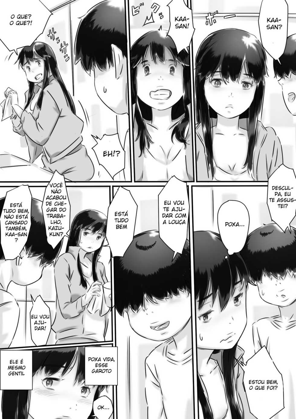 [Hirekatsu] Haha to no Seikatsu. [Portuguese-BR] [DiegoVPR] - Page 5