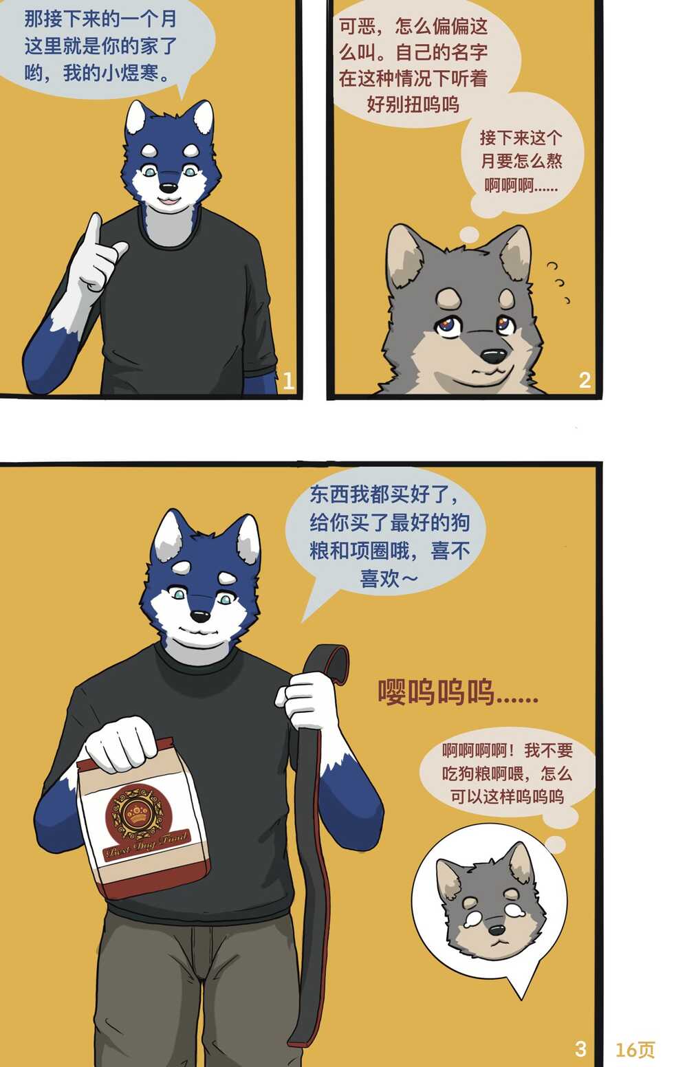 [Unhappy Wolf] My little doggy brother [Chinese] - Page 17