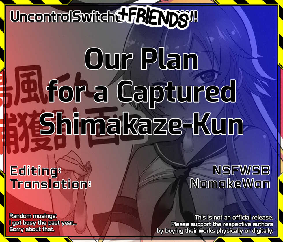 (C89) [Yuruhuwa-Kinniku (Yatuzaki)] Shimakaze-kun Hokaku Keikaku 2 | Our Plan for a Captured Shimakaze-Kun 2 (Kantai Collection -KanColle-) [English] [UncontrolSwitch + Friends] - Page 19