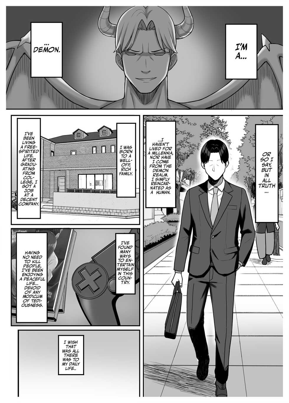 [Hiyori Hamster] Henshin Heroine to Mazoku no Ore | The Magical Girl and Me! [English] [Team Rabu2] - Page 3