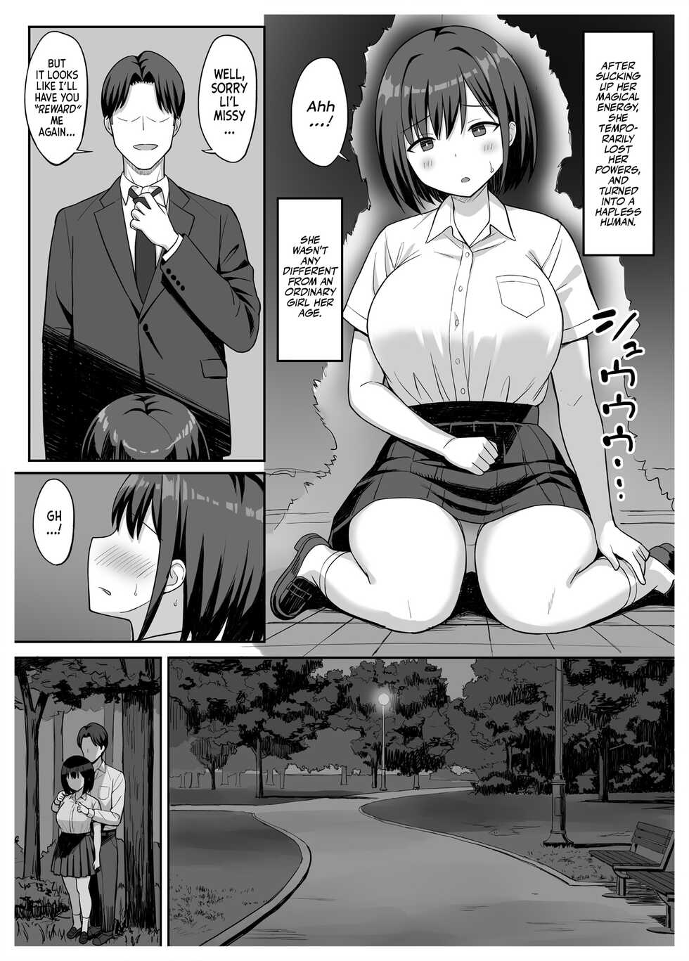 [Hiyori Hamster] Henshin Heroine to Mazoku no Ore | The Magical Girl and Me! [English] [Team Rabu2] - Page 7