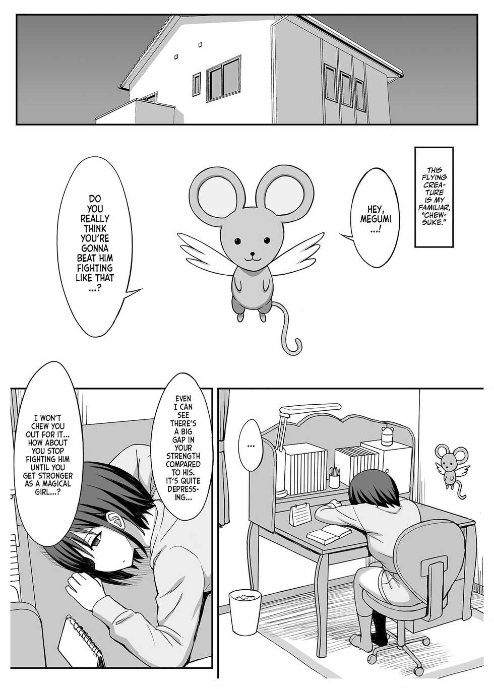 [Hiyori Hamster] Henshin Heroine to Mazoku no Ore | The Magical Girl and Me! [English] [Team Rabu2] - Page 15