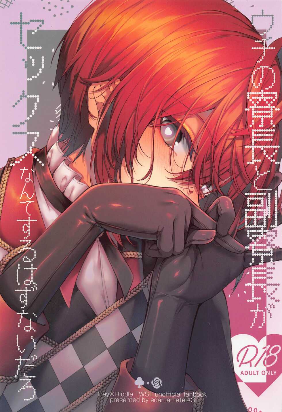 (Sumire to Bara to Amai Kimi Hoshi ni Negai o. 2022) [Edamametei (Uko)] Uchi no Ryouchou to Fukuryouchou ga Sex nante Suruhazunai daro (Disney Twisted Wonderland) - Page 1