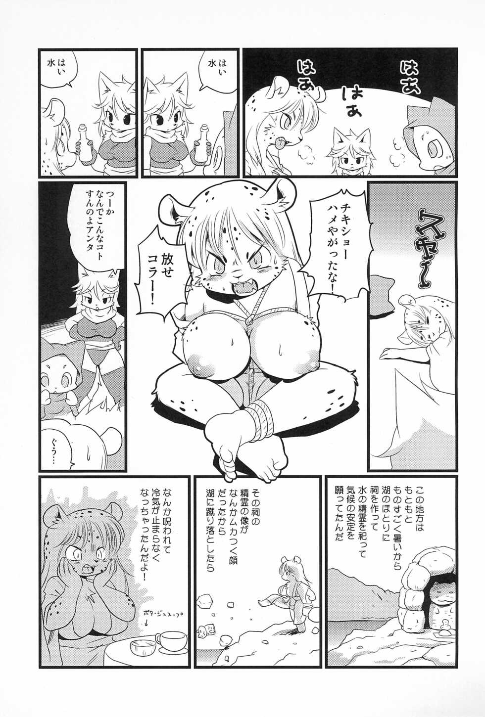 (C97) [Juusou Music (Tama Norihiko)] Mesu Senshi Titty -Ken to Mahou to Are to- - Page 27