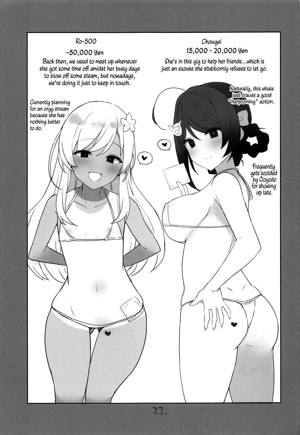 (C100) [NEW. (Shin)] Kujiragai | Whale Purchase (Kantai Collection -KanColle-) [English] [FMLTranslations] - Page 24