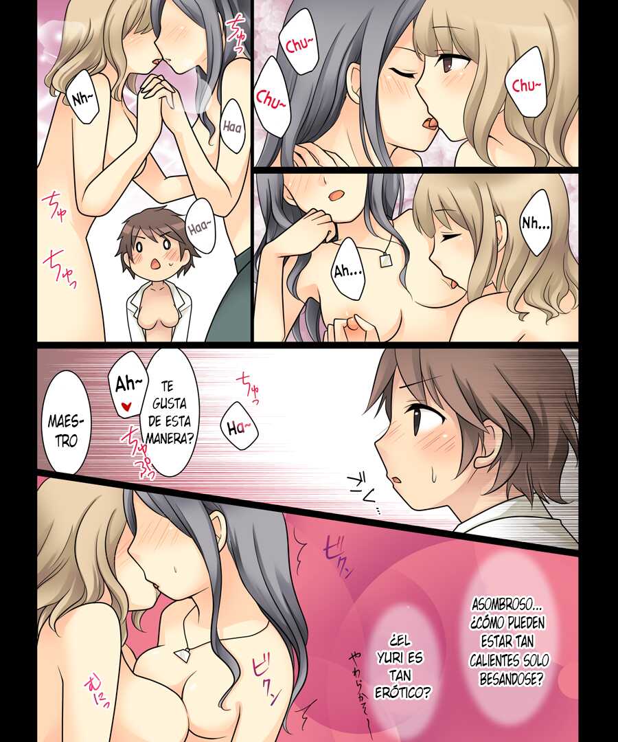 [Amuai Okashi Seisakusho (Kuratsuka Riko)] Leskko ni Otoko no Yosa o Oshieyou to Shitara Nyotaika Choukyou Sareta Ore [Spanish] [GenderBender Scans] - Page 18