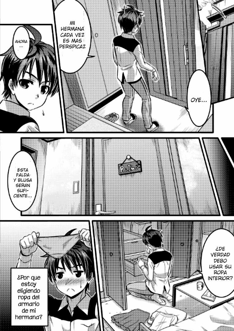 [TSF Mousou Chikusekijo (Kaneko Naoya)] Metamor Coordinate ~Josou Shitara Anoko ni Nacchata Ken~ Ane Hen Classmate Hen [Spanish] [GenderBender Scans] - Page 3