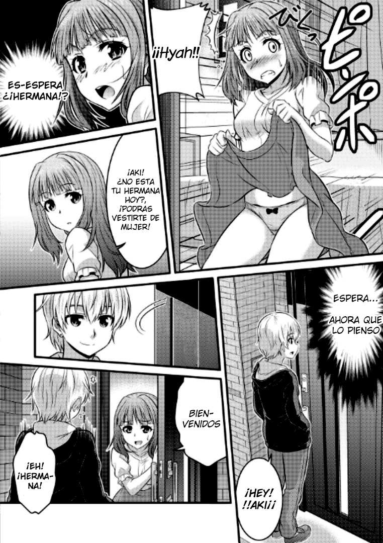 [TSF Mousou Chikusekijo (Kaneko Naoya)] Metamor Coordinate ~Josou Shitara Anoko ni Nacchata Ken~ Ane Hen Classmate Hen [Spanish] [GenderBender Scans] - Page 9