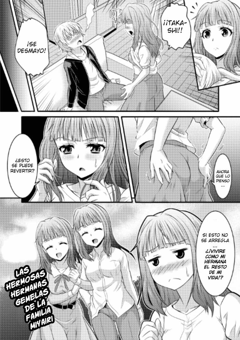 [TSF Mousou Chikusekijo (Kaneko Naoya)] Metamor Coordinate ~Josou Shitara Anoko ni Nacchata Ken~ Ane Hen Classmate Hen [Spanish] [GenderBender Scans] - Page 15