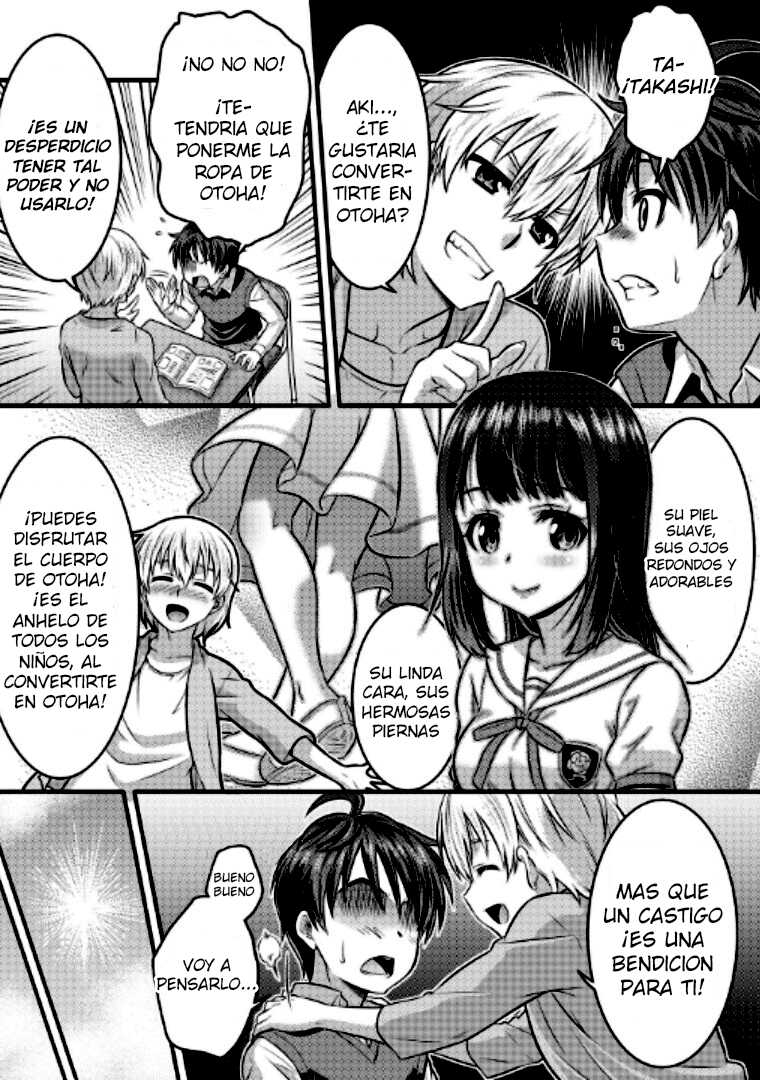 [TSF Mousou Chikusekijo (Kaneko Naoya)] Metamor Coordinate ~Josou Shitara Anoko ni Nacchata Ken~ Ane Hen Classmate Hen [Spanish] [GenderBender Scans] - Page 20