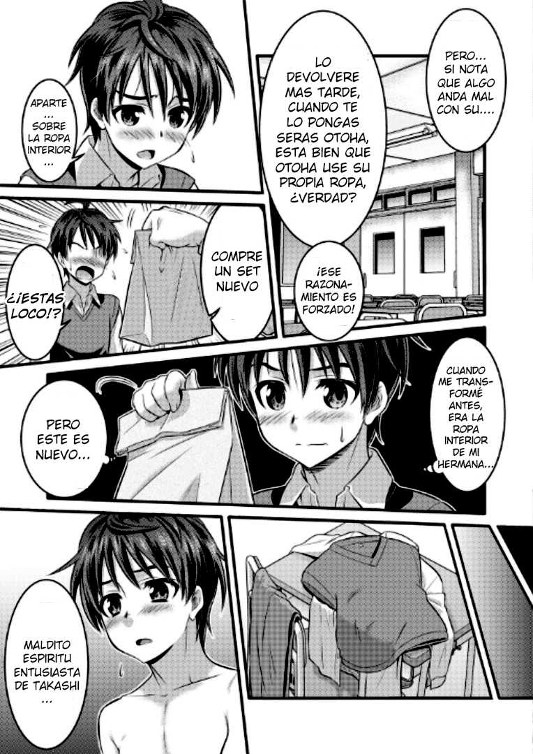 [TSF Mousou Chikusekijo (Kaneko Naoya)] Metamor Coordinate ~Josou Shitara Anoko ni Nacchata Ken~ Ane Hen Classmate Hen [Spanish] [GenderBender Scans] - Page 22